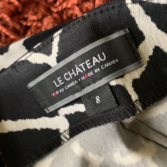 Super chic navy-indigo mini-skirt with white patterns! - Picture 6 of 6